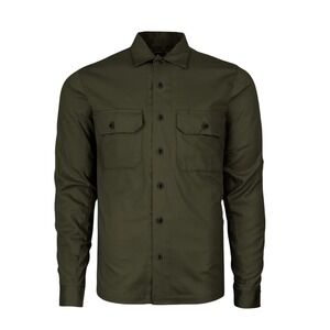 Triple Aught Design Overland French Twill Shirt Mens Small Olive Long Sleeve NWT